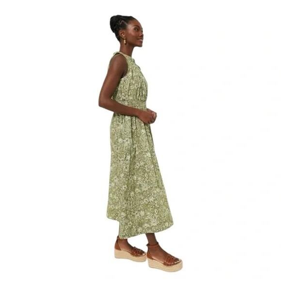 TUCKERNUCK Green Bergamot Floral Walker Tank Maxi NWT Size Medium - Picture 2 of 5